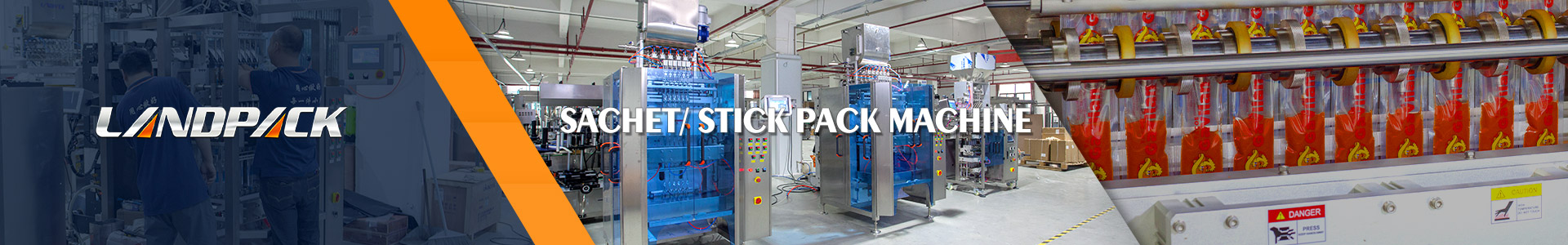 multi track packing machine