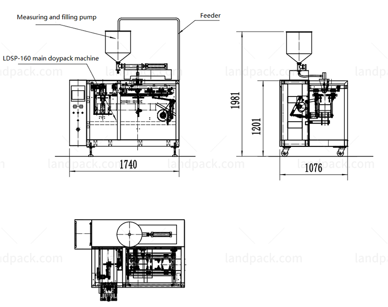 fruit juice packing machine