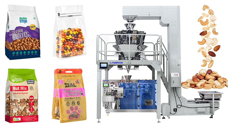 certified m shape pouch packing machine