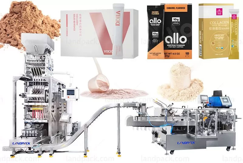 protein powder stick pack packaging machine