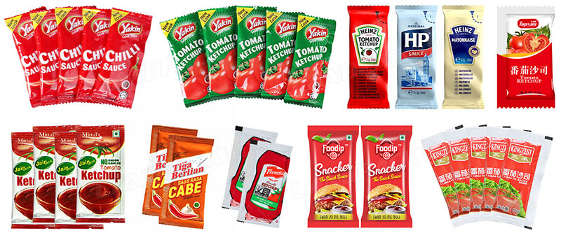 ketchup sachet packing machine