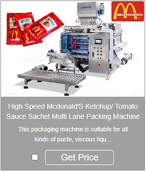 ketchup sachet packing machine