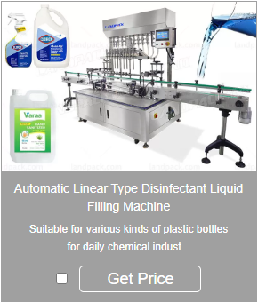 Linear filling machine