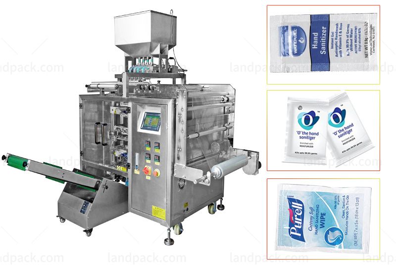 Multi Track Side Sealing Bag Disinfectant Liquid Sachet Packing Machine