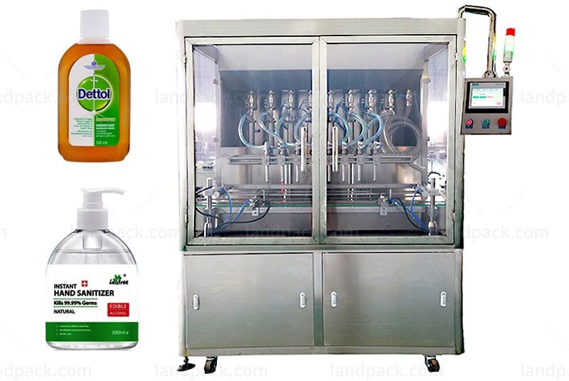 Automatic Servo Piston Type Liquid Bottle Filling Machine