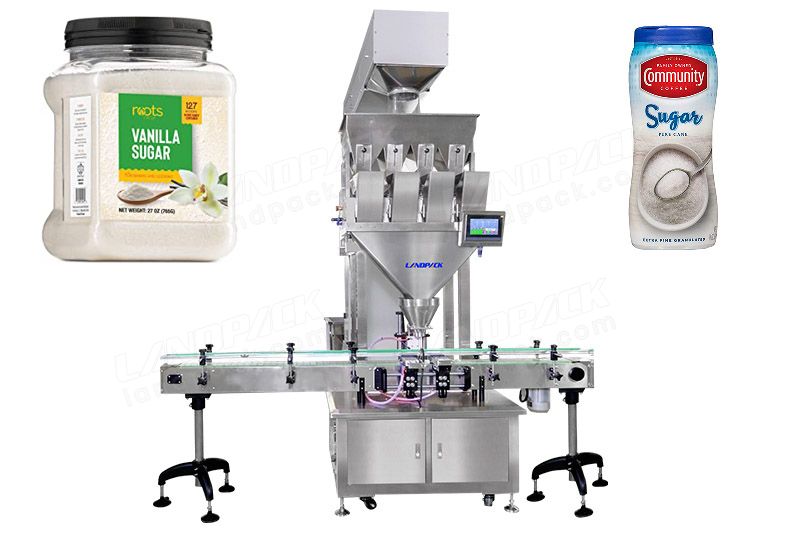 Automatic Sugar/ Salt Bottles Weighing Filling Machine