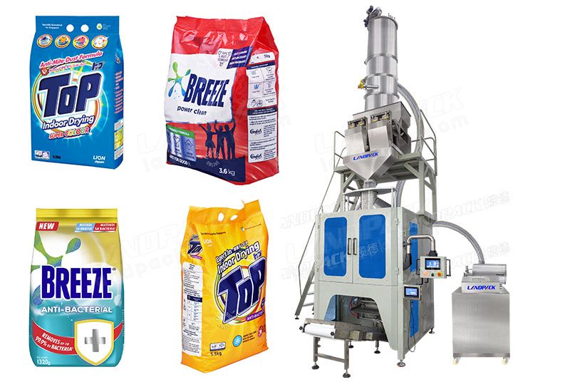 1kg -5kg Bag Automatic Powder Detergent Powder Packing Machine