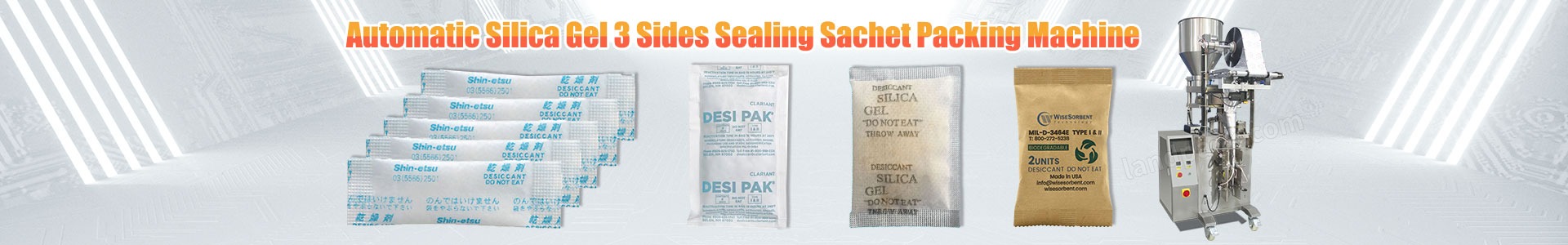 silica gel pouch packing machine