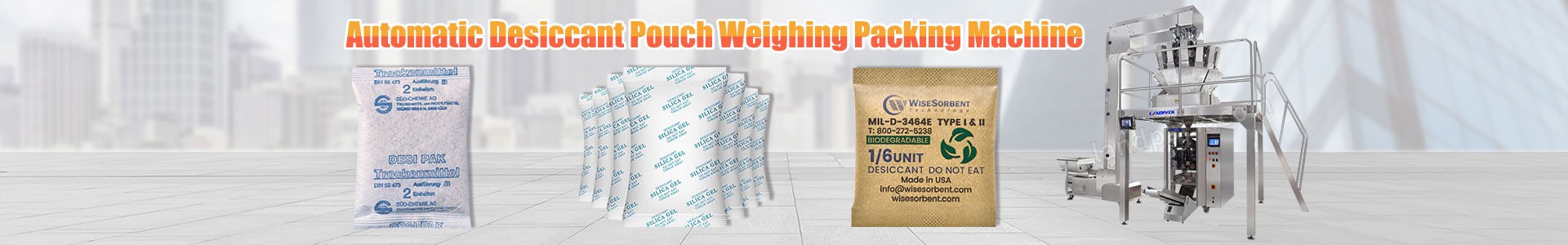 silica packing machine