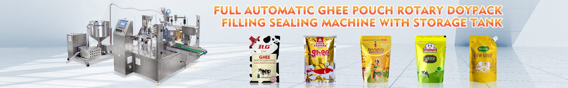 ghee packing machine