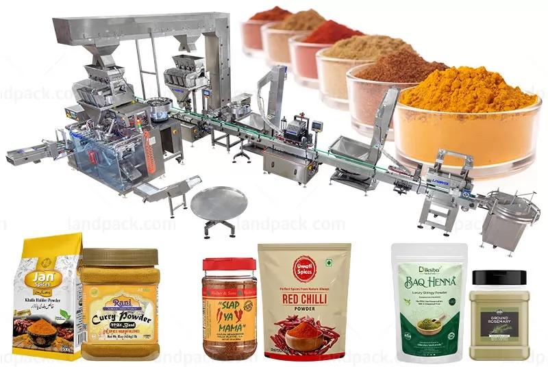 automatic spice packing machine