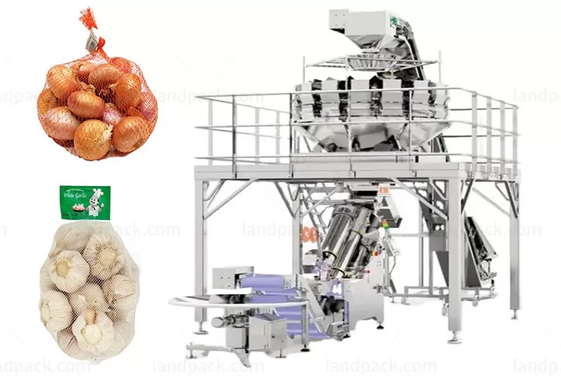 Multi-function Automatic Net Bag Mesh Bag Packing Machine For Vegetable And Fruit