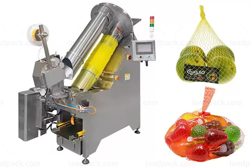 Automatic Net Clipping Machine Potato Orange Chocolate Mesh Bag Packing Machine