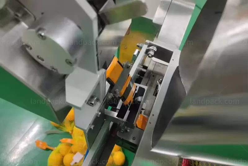 garlic packing mesh bag machine