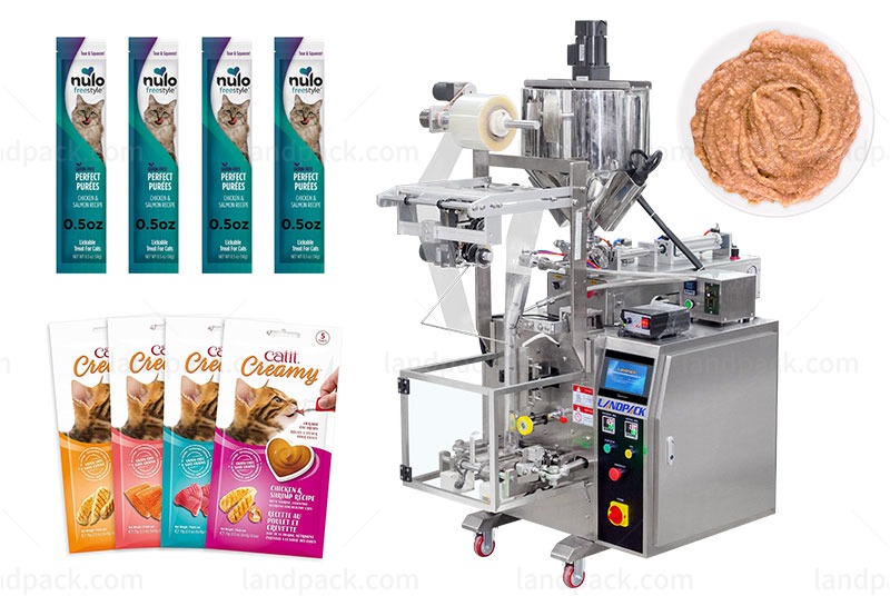 Multifunction Cat Strip Pet Food Sided Seal Sachet Packing Machine