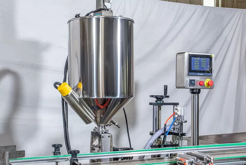 automated petroleum jelly filling machine