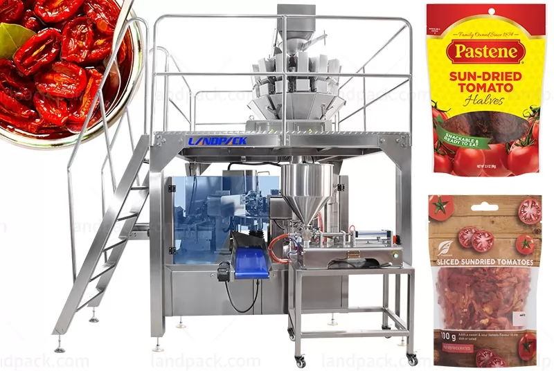 High Speed Automatic Dry Tomato Dry Fruit Rotary Doypack Packing Machine