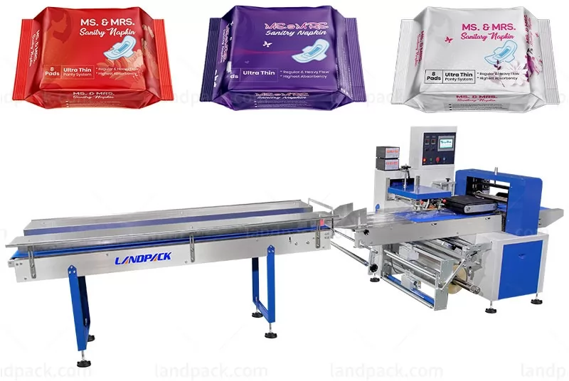 sanitary pads packaging machine