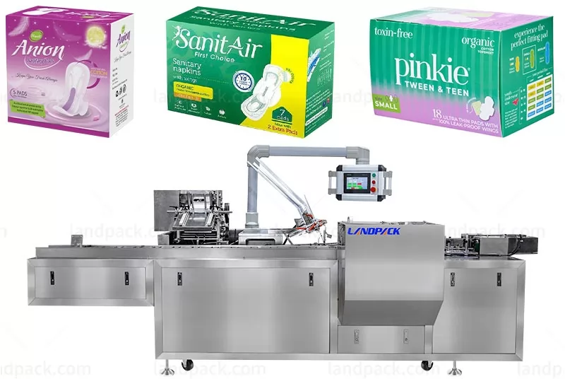 Automatic Sanitary Napkin Pad Packing Cartooning Machine