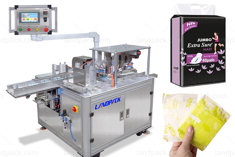 Automatic Sanitary Napkin Pad Premade Bag Packing Machine