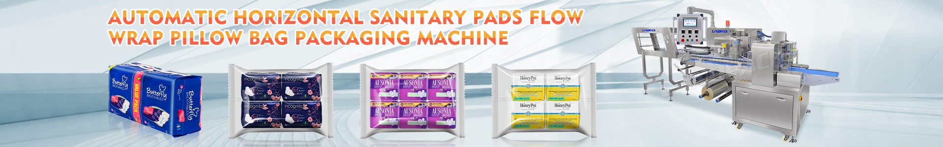 sanitary pads packaging machine