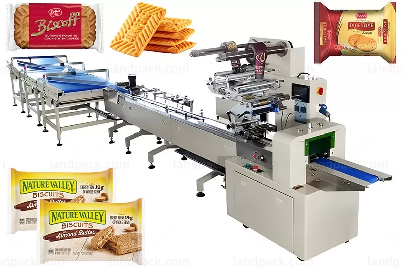 biscuits wrapping machine