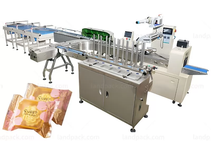 Horizontal Automatic Bread Feeding Flow Packaging Machine