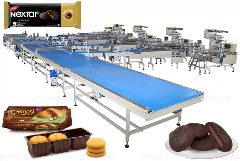 Fully Automatic Rye Bread Toast Bun Feeding Packing Line Packing Machine