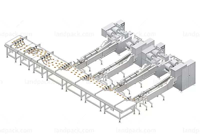 automatic biscuit packing machine