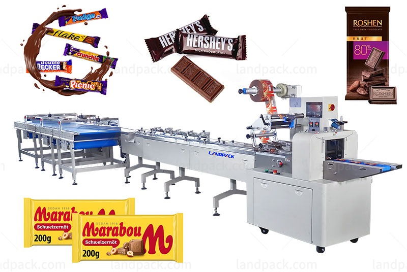 Automatic Chocolate Production Feeding Sorting Packaging Line System