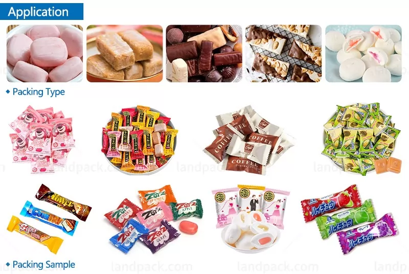 candy bar packaging machine