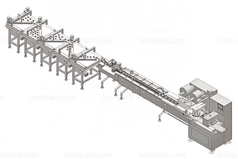 candy bar wrapping machine