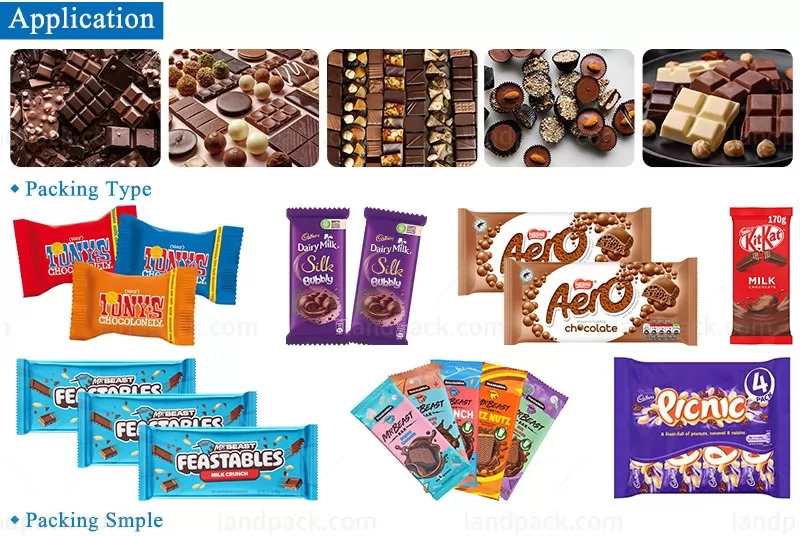 chocolate bar packaging machine