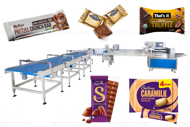 High-Speed Packaging Line Chocolate Automatic Feeding Sorting Packaging Machine