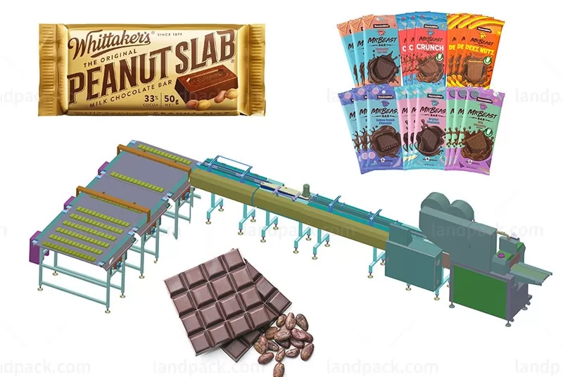 chocolate bar wrapping machine