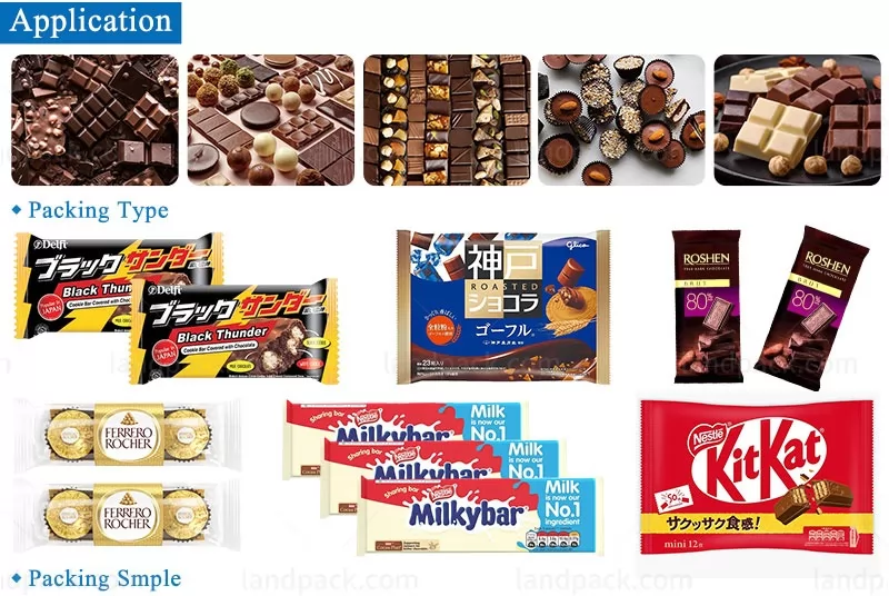 chocolate bar packaging machine