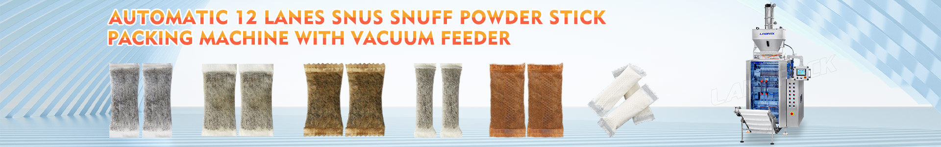 snus pouch packing machine