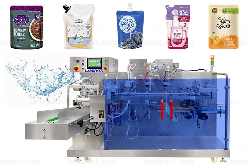 Automatic Liquid Detergent Premade Spout Pouch Packing Machine