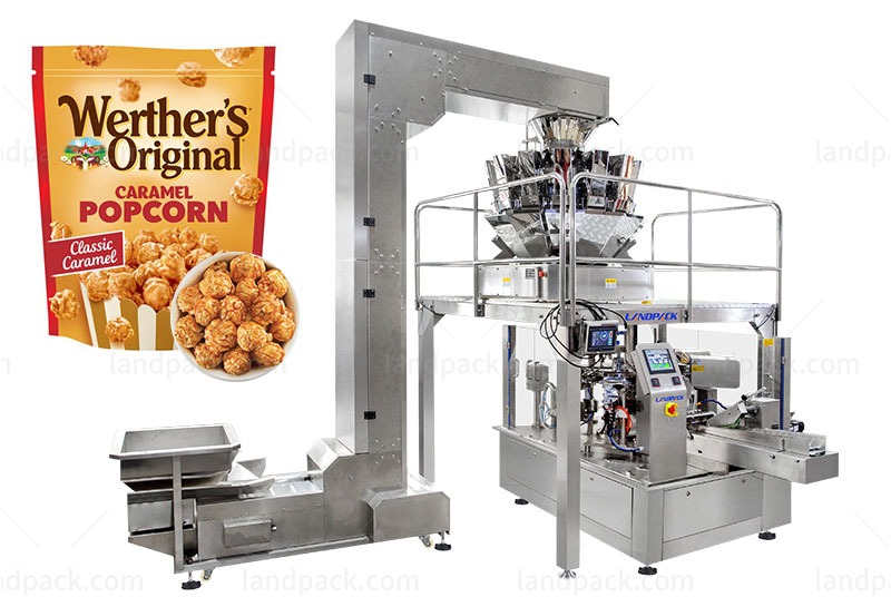 Full Automatic Snack Food Rotary Premade Doypack Packing Machine