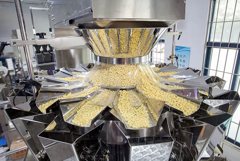 snack food packing machine