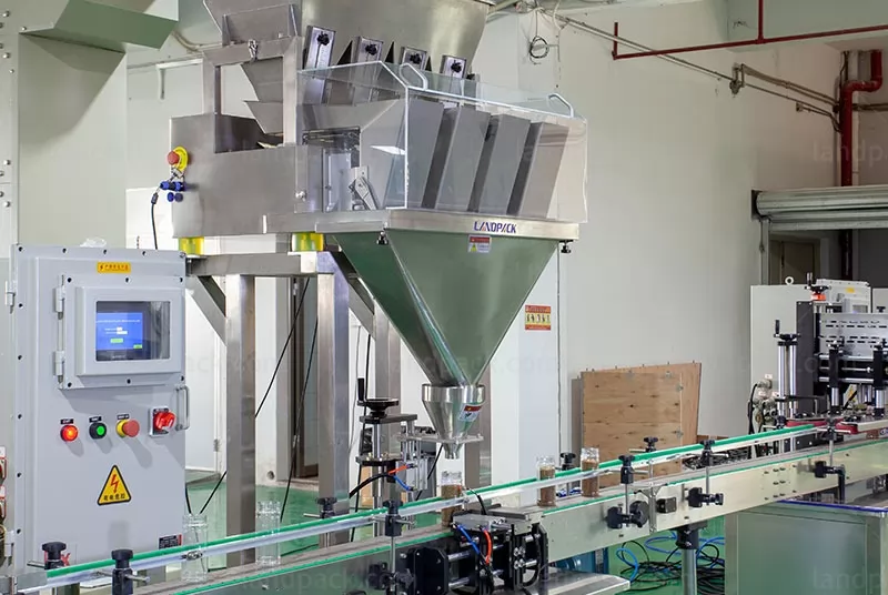 filling labeling capping machine