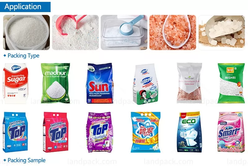 detergent packing machine