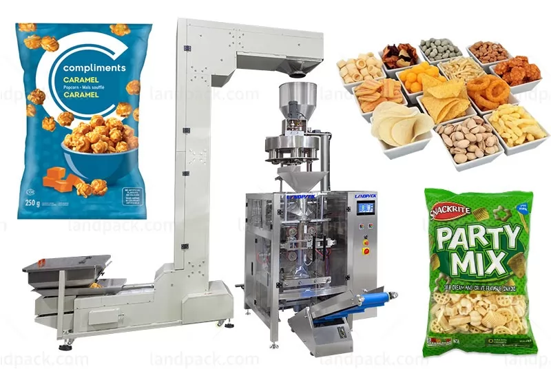 Automatic Granule Food Measure Cup Packaging Vffs Machine