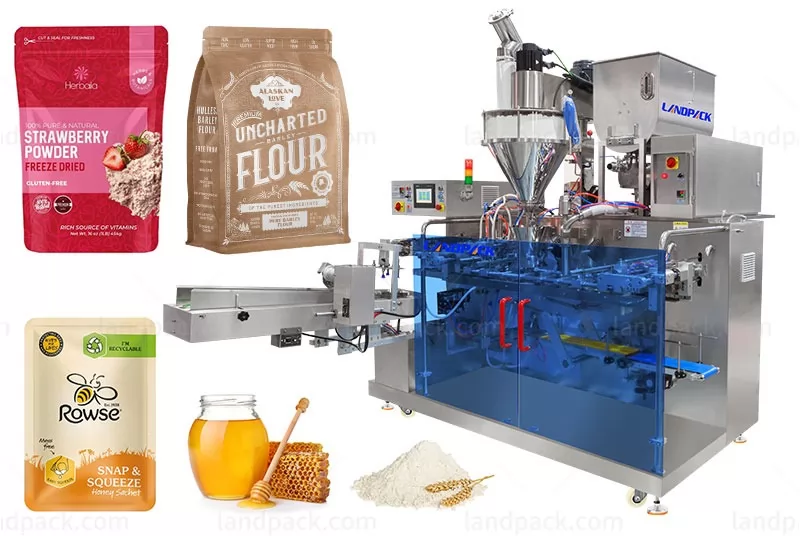 Multifunction Automatic Horizontal Premade Pouch Doypack Packing Machine For Powder And Liquid