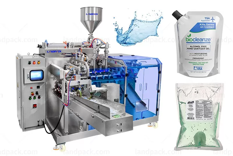 Automatic Horizontal Liquid Premade Pouch Filling Packing Machine