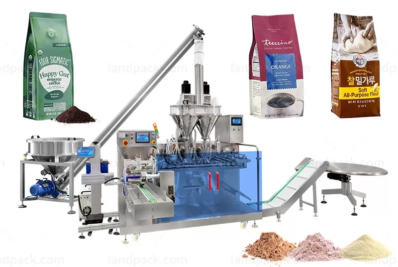 certified m shape pouch packing machine