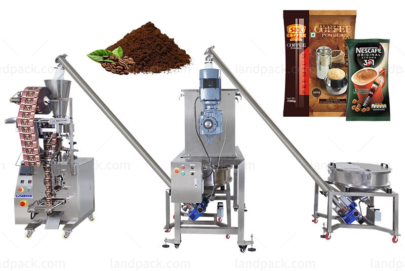 Automatic Coffee Powder Mixing Vertical Pouch Bag Packing Machine