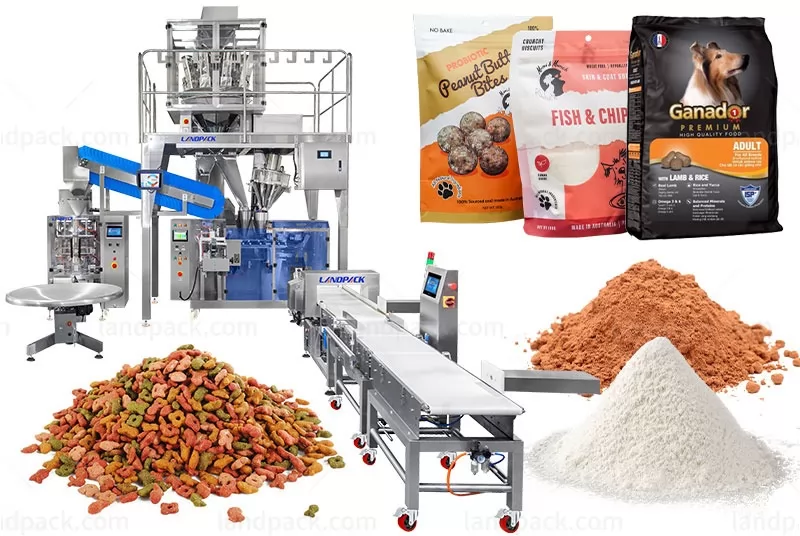 3 In 1 Automatic Doypack And VFFS Packing Machine Line For Powder And Granular