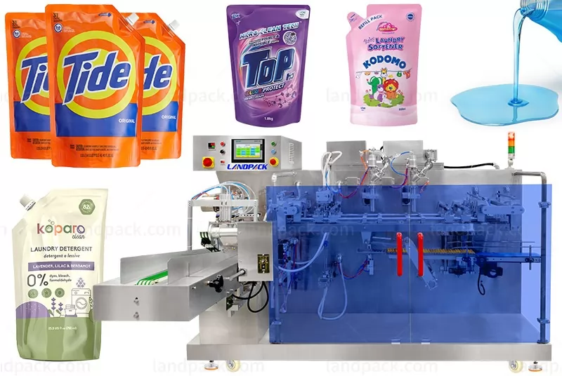 Automatic Liquid Soap Horizontal Premade Pouch Packing Machine