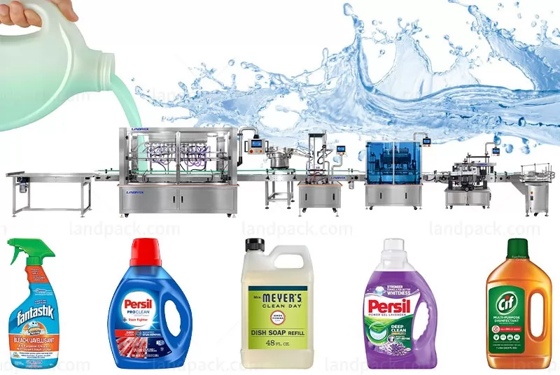 liquid soap filling machinedetergent filling machine